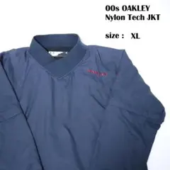 【希少】 00s archive オークリー ナイロンプルオーバー　Y2K　紺