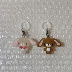 サンリオ シュガーバニーズ めじるしアクセサリー しろうさ くろうさ