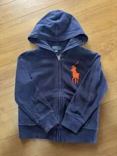 Polo by Ralph Lauren ネイビー フード付き　poloロゴ