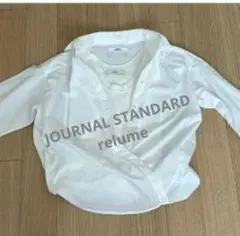 JOURNAL STANDARD relume 長袖シャツ ホワイト