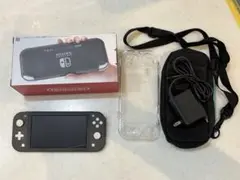 Nintendo Switch Lite グレー 本体 充電器 おまけつき