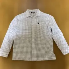り*く様 PLAYBOY チェック柄 長袖シャツ LLサイズ