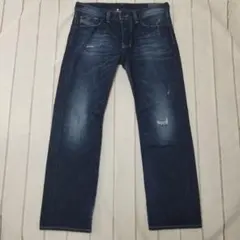 PANZERI(レア)DIESEL ダメージ加工あり　ダークブルー すでに売り切れ？！復刻、大戦モデル！！｜JAPAN BLUE JEANS