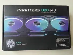 PHANTEKS ケースファン M25G2-120 3in1(x3) 計9基 Phanteks M25G2-120 | Black | D-RGB