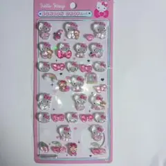 p*i様 キティ　ボンボンドロップシール　ピンク