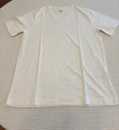 three dots ホワイト Vネック Tシャツ Mサイズのサムネイル