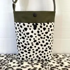 お散歩ショルダー　サコッシュ　ダルメシアン