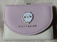 【新品未使用】 ちいかわ 三つ折財布 折りたたみ財布 ピンク