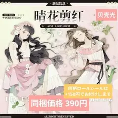 J1717▷甜心女仆(水晶)shine切り売り海外人物マステ女の子 - メルカリ