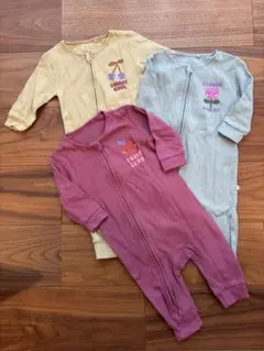 NEXT baby パジャマロンパース 3枚セット 6-9m