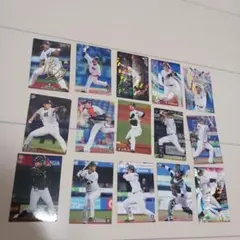 (美品)プロ野球チップスカード千葉ロッテマリーンズ15枚