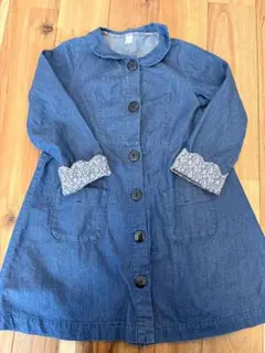 après les cours デニムワンピース 130