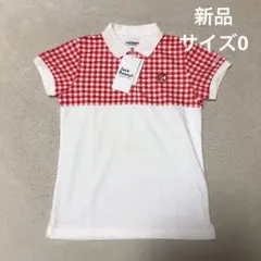 Jack Bunny ジャックバニー　レディースゴルフポロシャツ　チェック柄のサムネイル