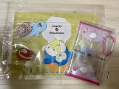 ミスタードーナツ ポケモン ジッパーバッグ　31アイスクリーム ミニクリアポーチ