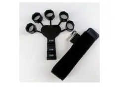 黒指の強化 握力 トレーニング リバースグリップ フィンガーエクササイザー 黒色