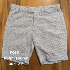 Ralph Lauren ギンガムチェック ショートパンツ　36インチのサムネイル