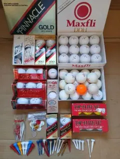 ゴルフボール スリクソン・ブリヂストン・タイトリストなど62球 新品 