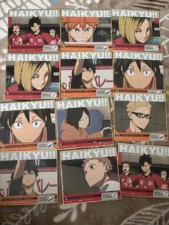 ハイキュー一番くじ　色紙セット
