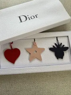 Dior レザー チャームセット