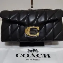 ✨COACH✨ タビーショルダーバッグキルティングブラック26CP150新品‼️のサムネイル