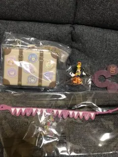 スーベニア　ミニスナックケース　ドリンクマーカー　40周年チャーム袋止め