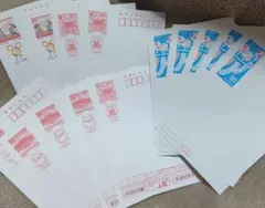 新品未使用！2025年賀状１０枚×暑中お見舞いハガキ×5枚 計１５枚セット！