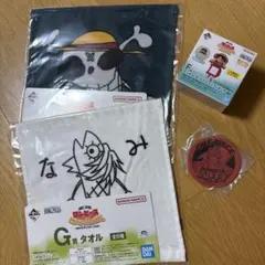 ワンピース一番くじ F賞 ルフィミニフィギュア G賞、H賞