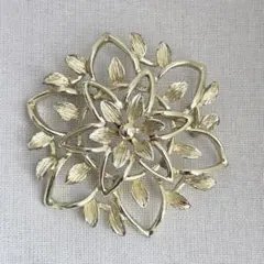 1966 サラコベントリー Peta Lure 花 ブローチ ヴィンテージ