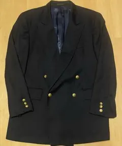 Alexander Shields テーラードジャケット ダブル ネイビー