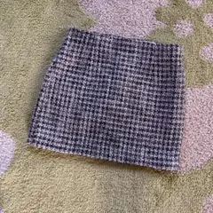 ZARA チェック柄タイトスカート Mサイズ