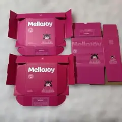 メロジョイ Mellojoy ピンク箱 3個 梱包用 アウトボックス 公式 - メルカリ