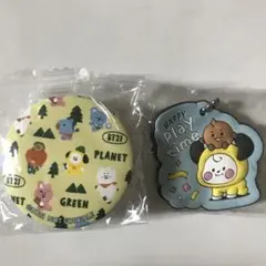 くら寿司 BT21 BTS ラバ－マスコット＆缶バッジ  ビッくらポン
