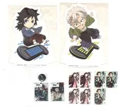 鬼滅の刃 ジョイポリスPOPポップ 全集中展ミニ色紙 義勇実弥アクリルスタンド