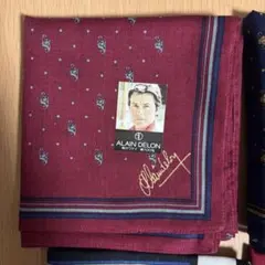 ALAIN DELON Jacknicklaus シルクハンカチ 4枚セット