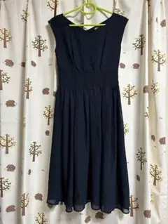 ジルスチュアート ワンピース ネイビー