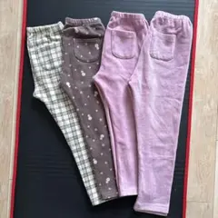 ユニクロ　レギンス　4点セット 120cm