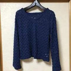 Kastane 紺色長袖レースのサムネイル