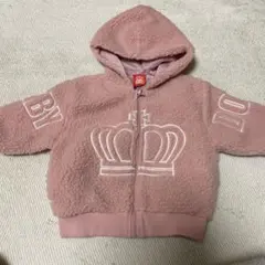 BABY DOLL フリースジャケット 80 ピンク