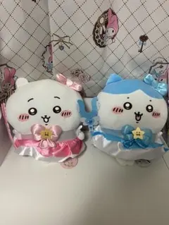 まじかるちいかわ　BIGぬいぐるみセット　ハチワレ,ちいかわ