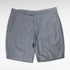 ポロバイラルフローレン　シアサッカーショーツ　W40 ヒッコリーストライプ