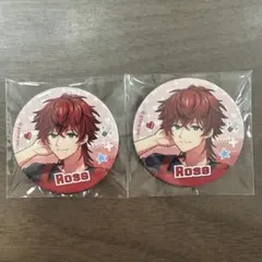 ロゼくん　缶バッジ めておら 缶バッジ 1周年 ロゼくん 6個セット - メルカリ