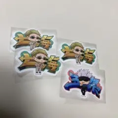 呪術廻戦 七海建人 五条悟 ダイカットステッカー シール ステッカー