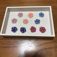 【E】水引 梅結び 10個セット ラッピング 水引シャワー 飾り 和風 ギフト用