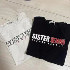 SISTER JENNI ショルダーカット Tシャツ 2枚セット（140cm）のサムネイル