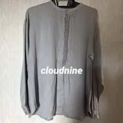 【シルバーウィーク限定】cloudnine レース装飾 ピンタックブラウス