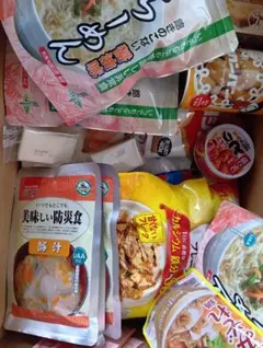 全30個 サバイバル 美味しい防災食 詰合せセット 非常食 ラーメン キャンプのサムネイル