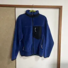 bpm フリースジャケット M 青