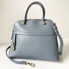 【極美品】FURLA 2way ハンドバッグ パイパー PIPER M