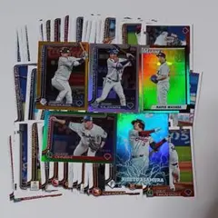 topps npb 2025 カードまとめ売り　70枚　シリアル