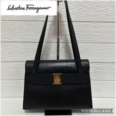 ✨美品✨✦Salvatore Ferragamo✦フェラガモ✦ヴァラ✦ブラック✦